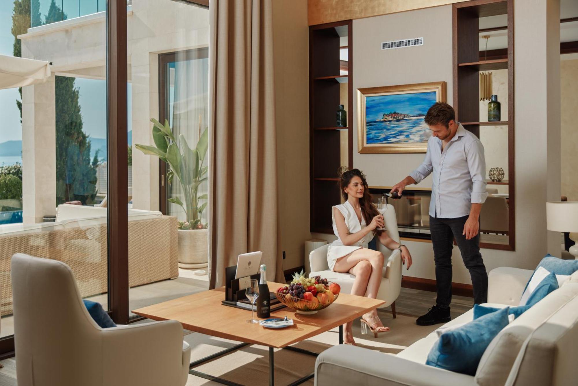 Ananti Resort, Residences & Beach Club - The Leading Hotels Of The World Sveti Stefan Eksteriør bilde